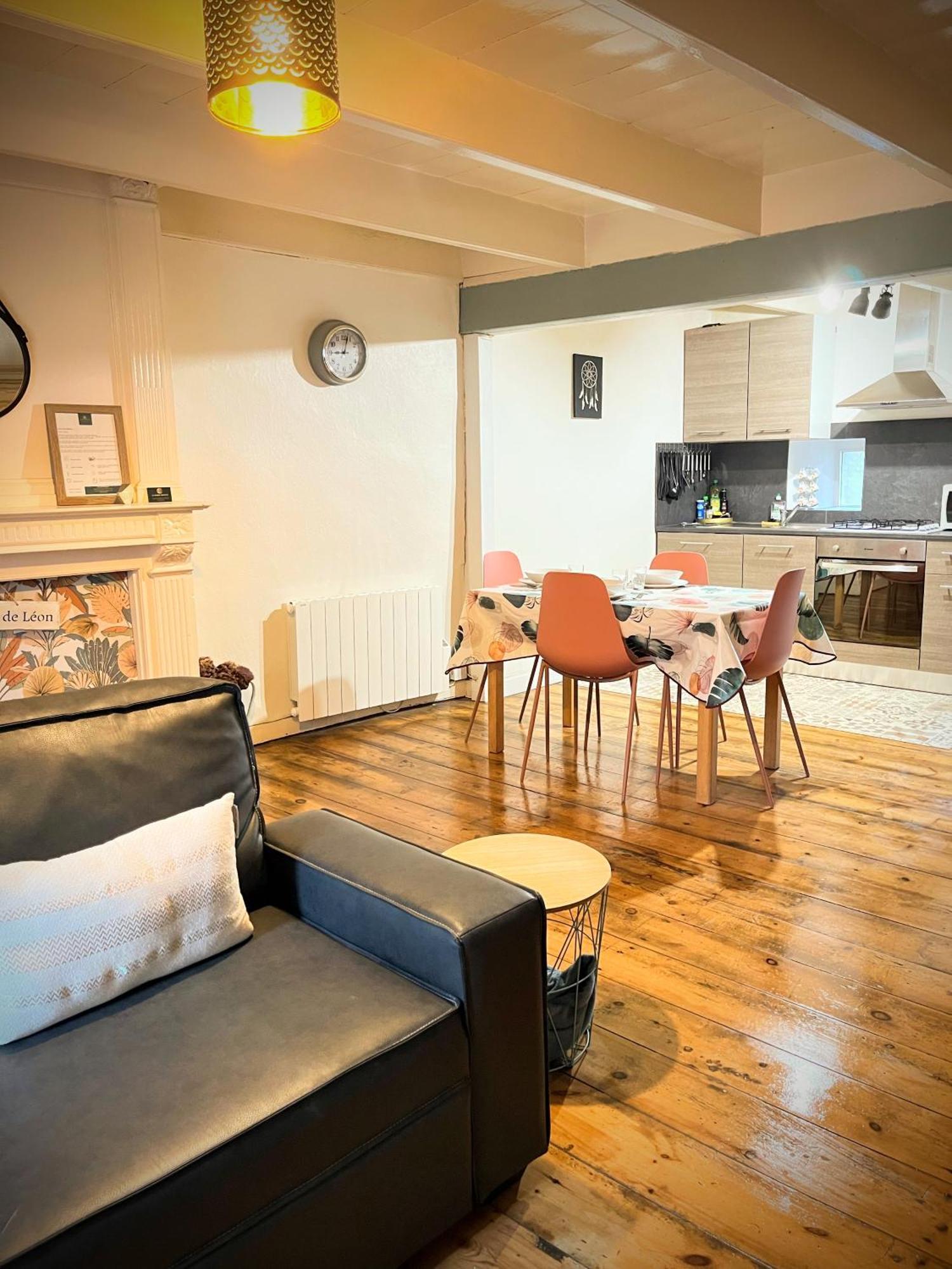 Duplex Au Lin Daire Saint-Pol-de-Léon Dış mekan fotoğraf